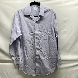 Brooks Brothers‎ Blue Plaid Long Sleeve Button Down Dress Shirt Men's 15 1/2-32